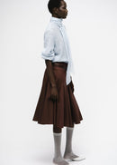 MANGO BROWN 17044138-50 MANGO WOMEN BLOUSE-4