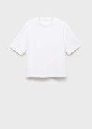 MANGO SITA 17044141-02 MANGO WOMEN T-SHIRT SHORT SLEEVE-3