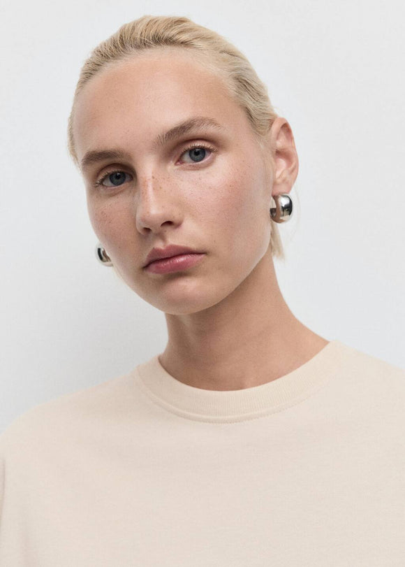 MANGO SITA 17044141-06 MANGO WOMEN T-SHIRT SHORT SLEEVE