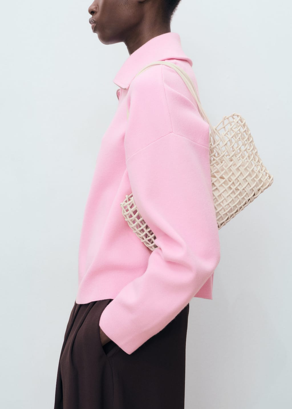 MANGO LATAS 17044783-81 MANGO WOMEN SWEATER