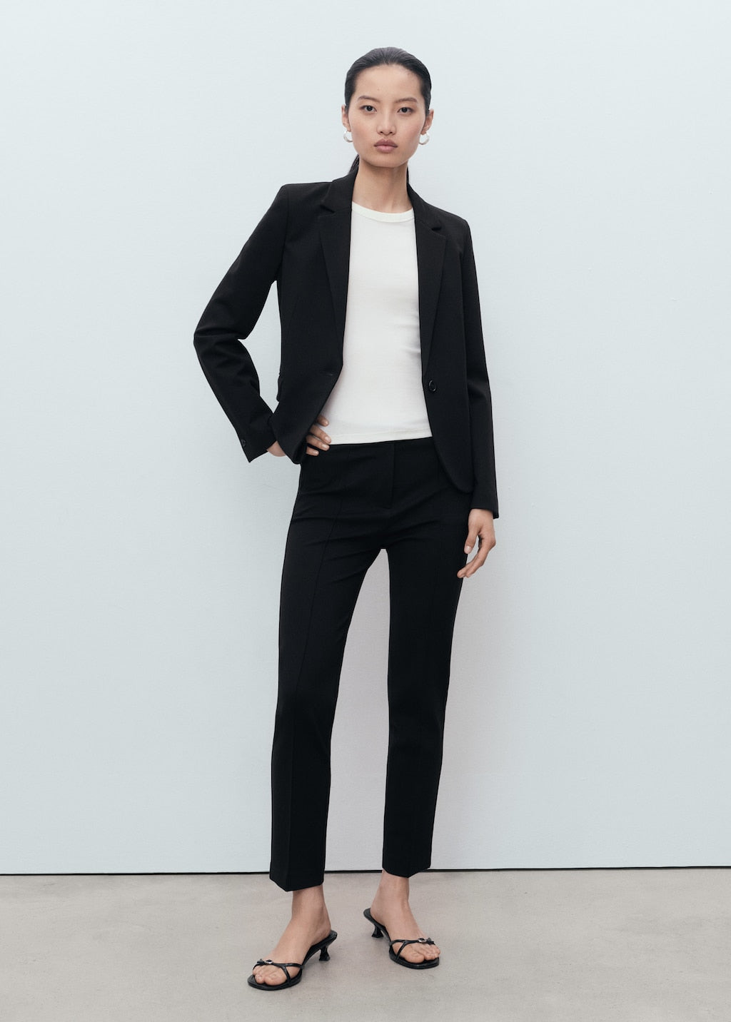 MANGO PALOMA 17045807-99 MANGO WOMEN TROUSER
