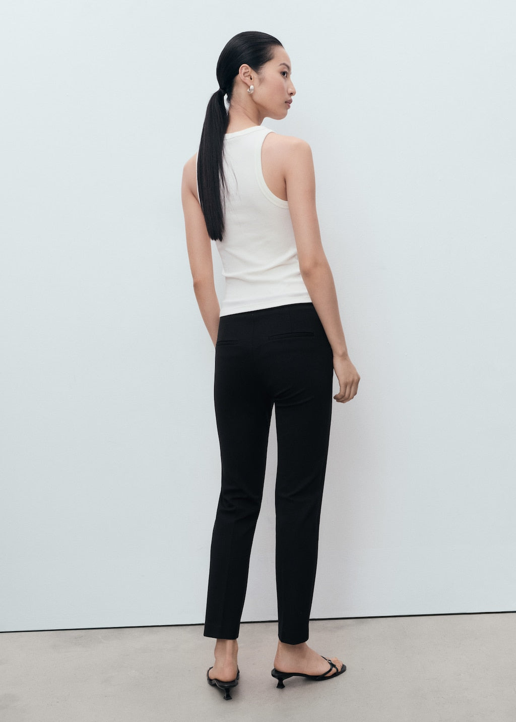 MANGO PALOMA 17045807-99 MANGO WOMEN TROUSER