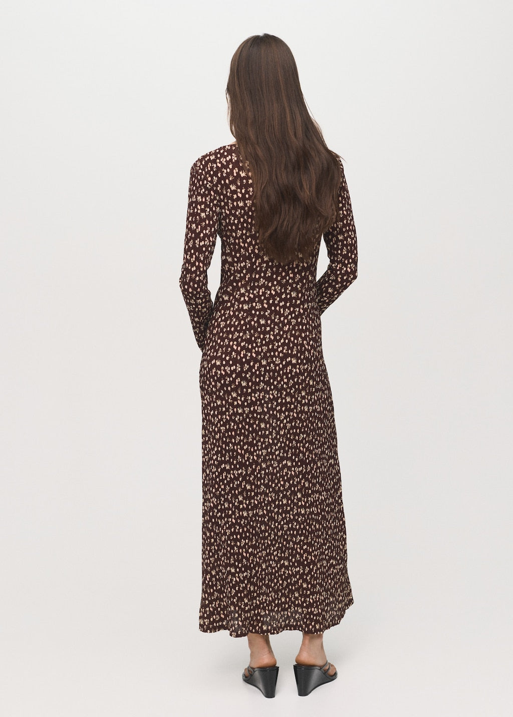 MANGO POME 17045812-30 MANGO WOMEN DRESS FULL LENGTH