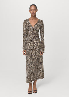 MANGO POME 17045812-99 MANGO WOMEN DRESS FULL LENGTH