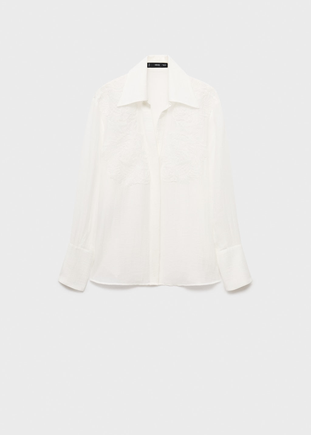 MANGO MELANIE 17045816-02 MANGO WOMEN SHIRT LONG SLEEVE