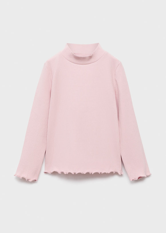 MANGO TURBORIB 17046338-85 MANGO KIDS GIRL T-SHIRT LONG SLEEVE