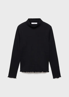 MANGO TURBORIB 17046338-99 MANGO KIDS GIRL T-SHIRT LONG SLEEVE