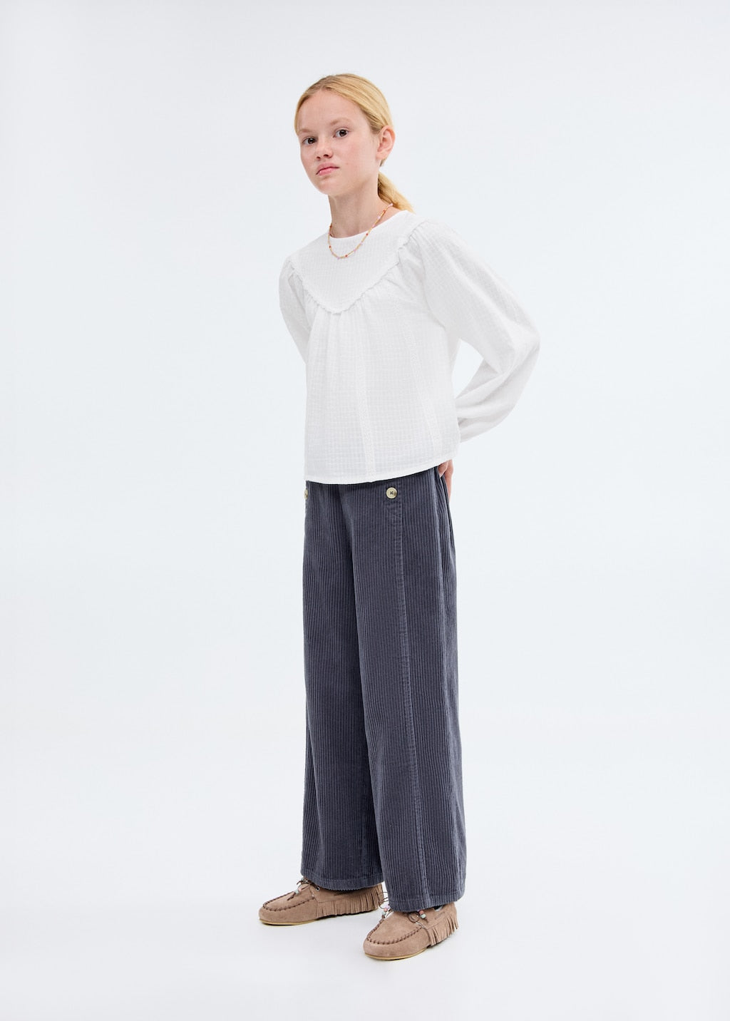 MANGO CECILIA 17046726-01 MANGO KIDS GIRL BLOUSE