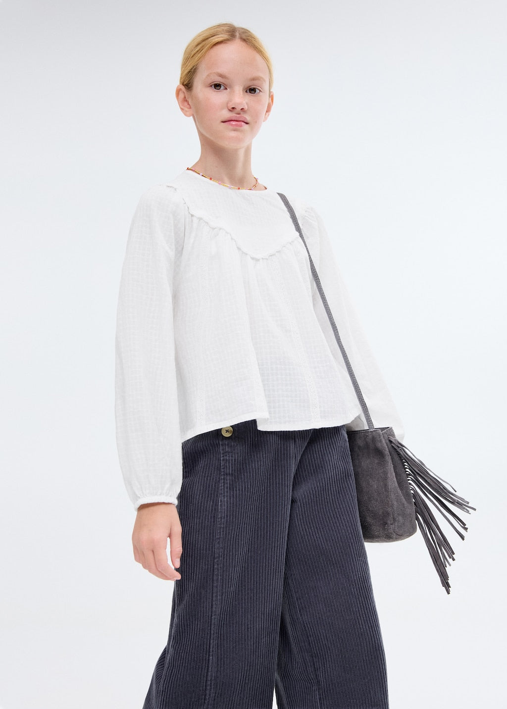 MANGO CECILIA 17046726-01 MANGO KIDS GIRL BLOUSE