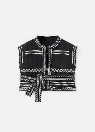 MANGO JASMINE 17046738-99 MANGO KIDS GIRL VEST