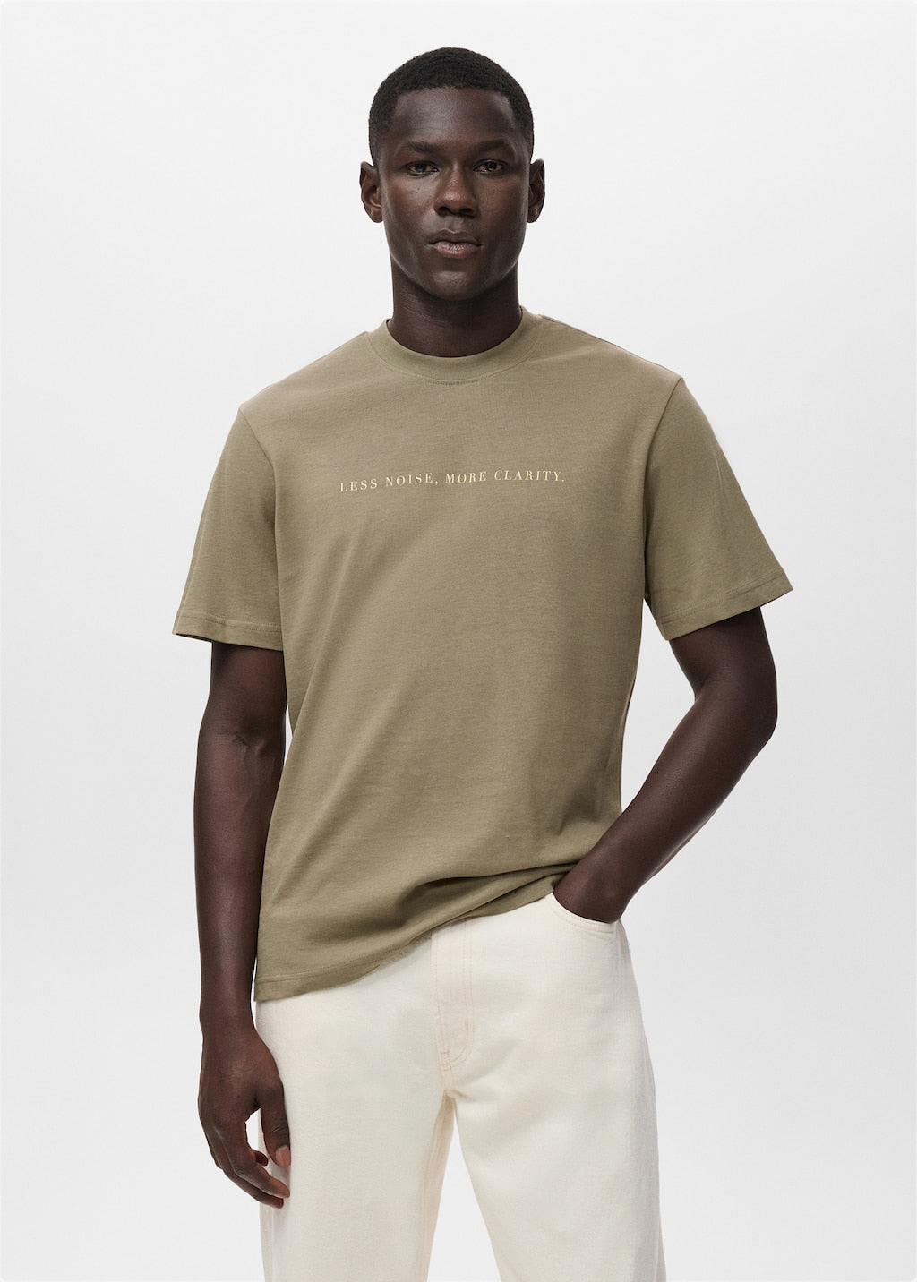 MANGO PRIFTH-H 17047772-39 MANGO MAN T-SHIRT SHORT SLEEVE