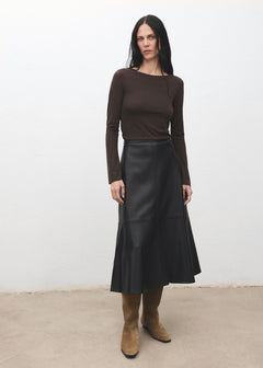 MANGO ANI 17047817-30 MANGO WOMEN T-SHIRT LONG SLEEVE