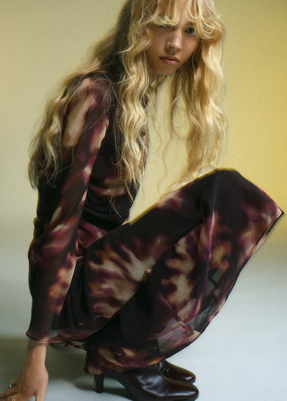 MANGO GIADY 17047818-78 MANGO WOMEN DRESS FULL LENGTH