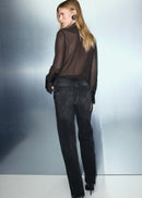 MANGO DOYLE 17049104-32 MANGO WOMEN SHIRT LONG SLEEVE-3