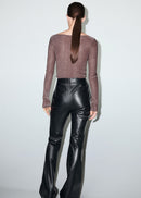 MANGO XLALI 17049108-78 MANGO WOMEN T-SHIRT LONG SLEEVE-3