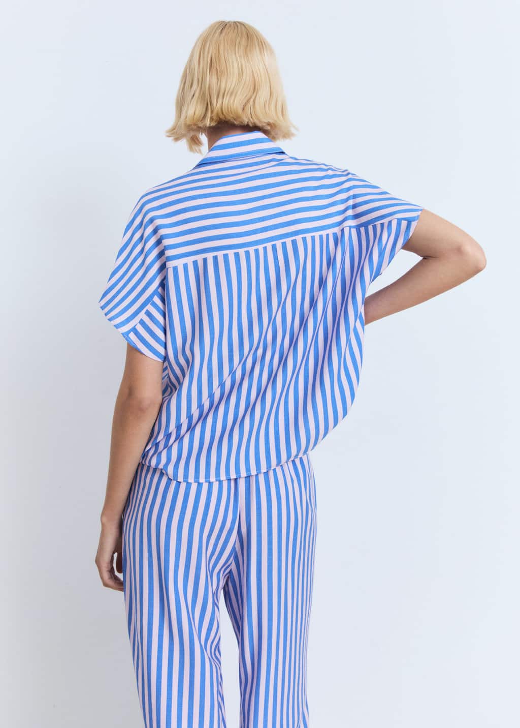 MANGO MYKONOS 17051154-52 MANGO WOMEN SHIRT SHORT SLEEVE