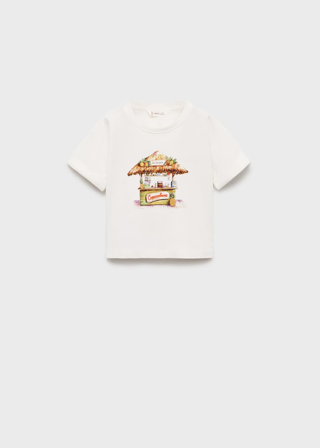 MANGO SEMPRE 17051166-02 MANGO KIDS BABY GIRL T-SHIRT SHORT SLEEVE