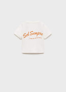 MANGO SEMPRE 17051166-02 MANGO KIDS BABY GIRL T-SHIRT SHORT SLEEVE-4