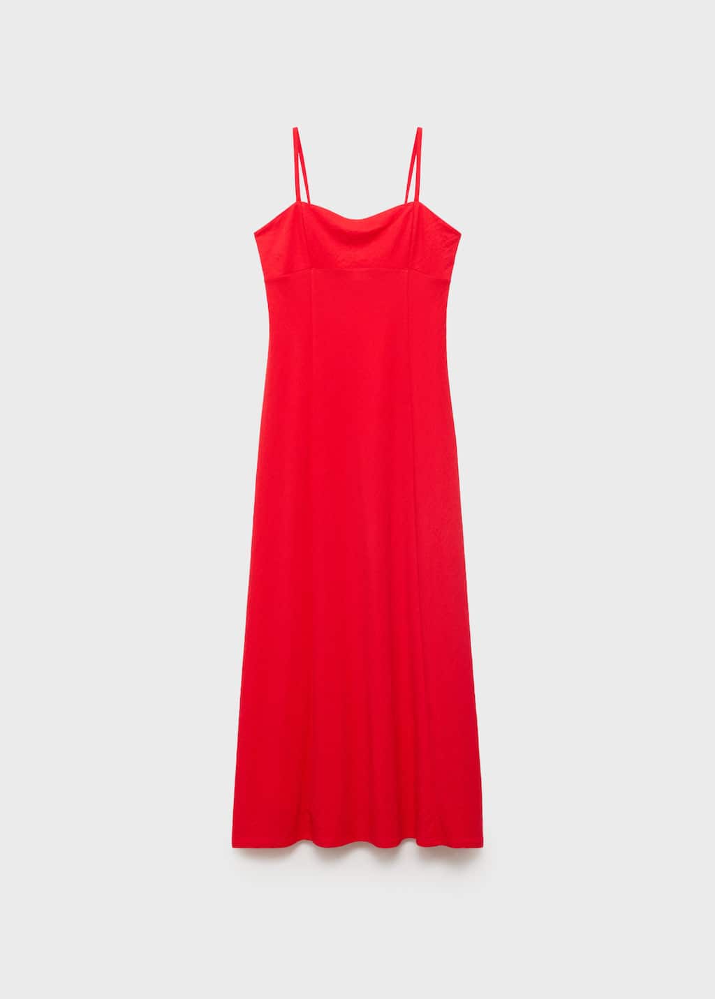 MANGO PEACH 17051178-70 MANGO WOMEN DRESS FULL LENGTH