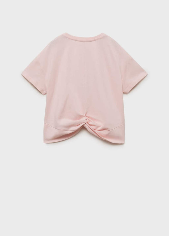 MANGO KNOT 17051180-85 MANGO KIDS GIRL T-SHIRT SHORT SLEEVE