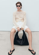 MANGO MARINA 17051189-02 MANGO WOMEN SHORT-5