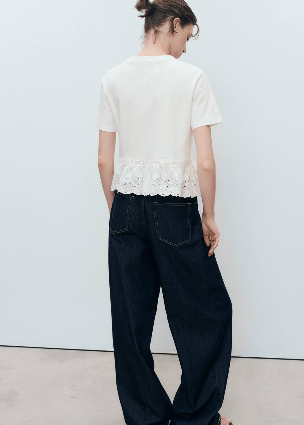 MANGO MOLLY 17051212-02 MANGO WOMEN T-SHIRT SHORT SLEEVE