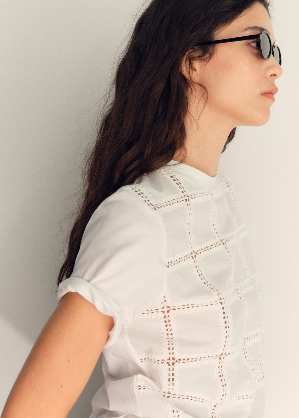 MANGO MIFFY 17051213-02 MANGO WOMEN T-SHIRT SHORT SLEEVE
