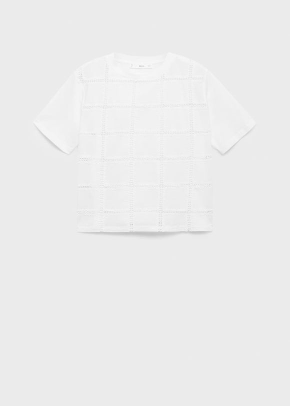 MANGO MIFFY 17051213-02 MANGO WOMEN T-SHIRT SHORT SLEEVE