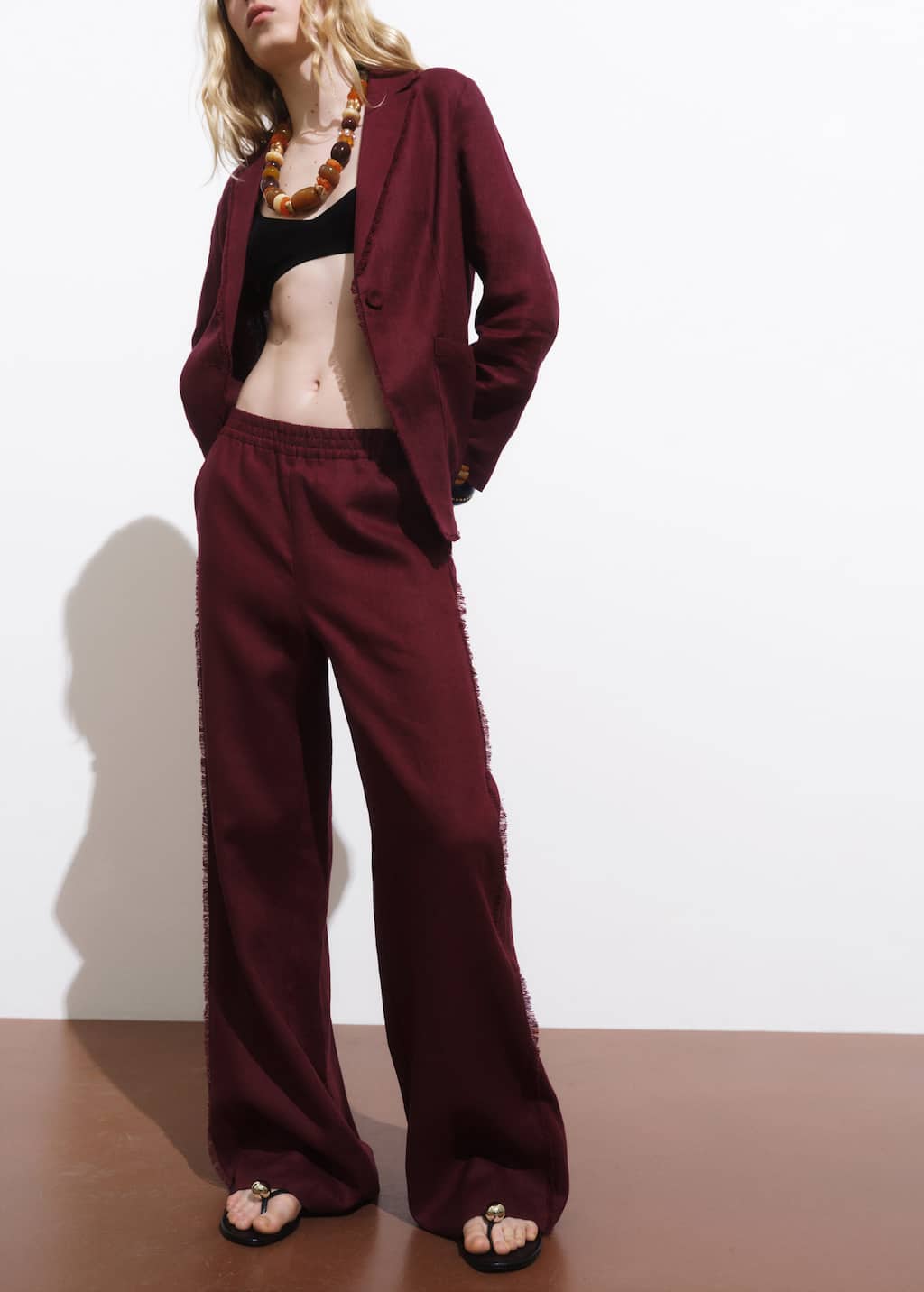MANGO TARIDA 17051215-77 MANGO WOMEN TROUSER