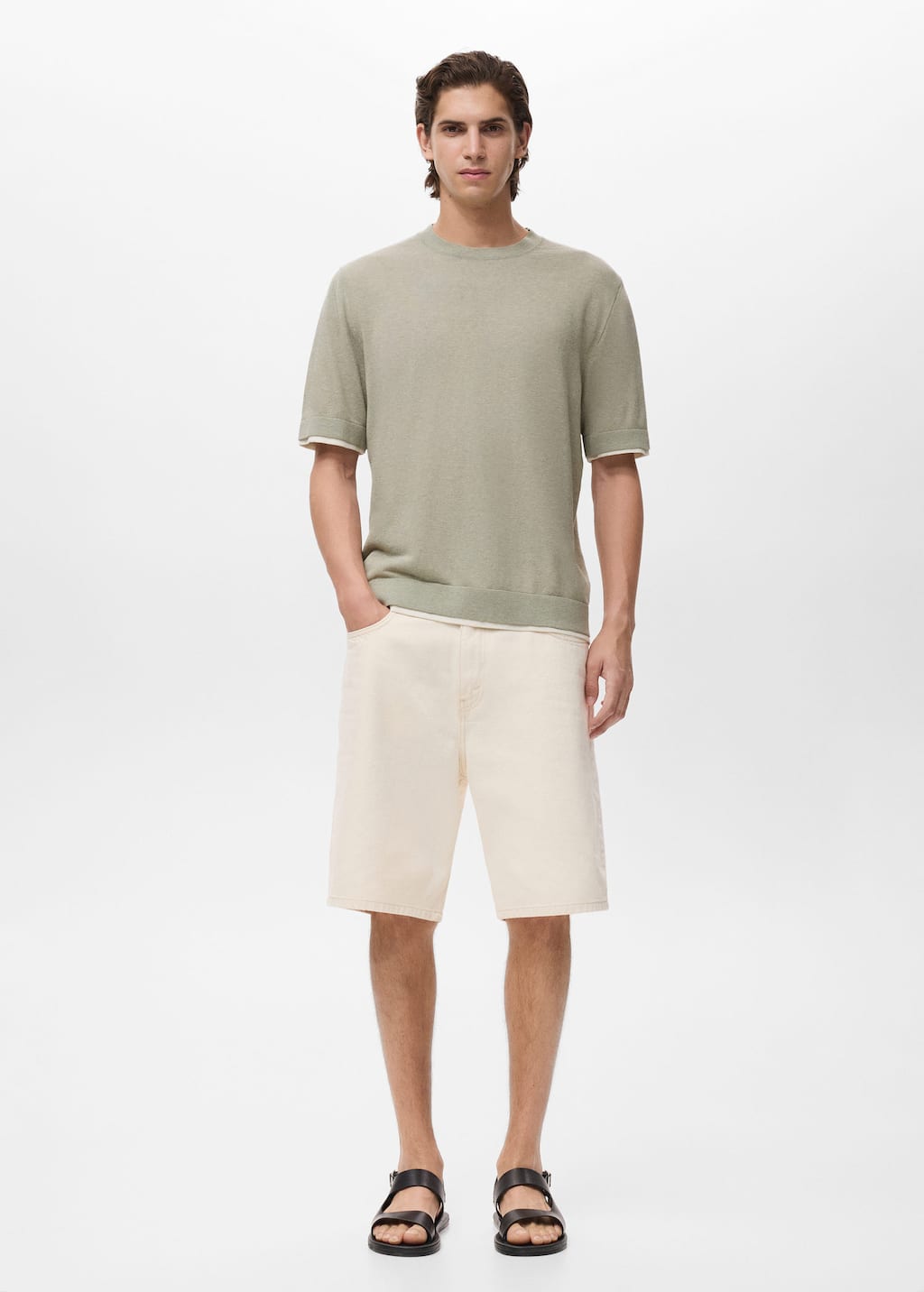 MANGO PENNY 17051244-37 MANGO MAN T-SHIRT SHORT SLEEVE