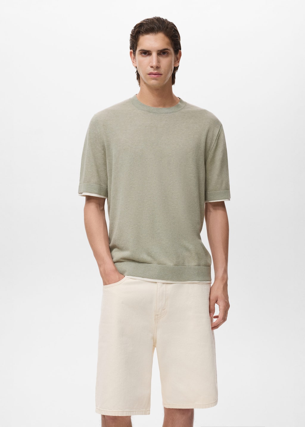 MANGO PENNY 17051244-37 MANGO MAN T-SHIRT SHORT SLEEVE