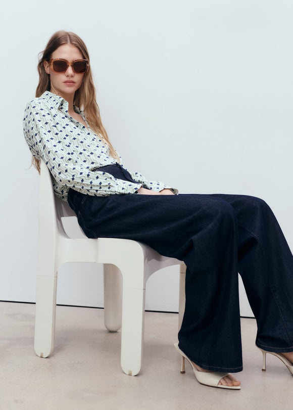 MANGO BASIC 17051256-52 MANGO WOMEN SHIRT LONG SLEEVE