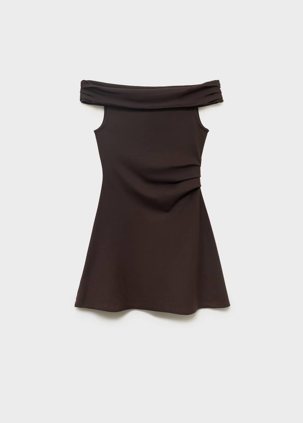 MANGO COCOA 17051261-30 MANGO WOMEN DRESS KNEE LENGTH