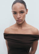 MANGO COCOA 17051261-30 MANGO WOMEN DRESS KNEE LENGTH-4