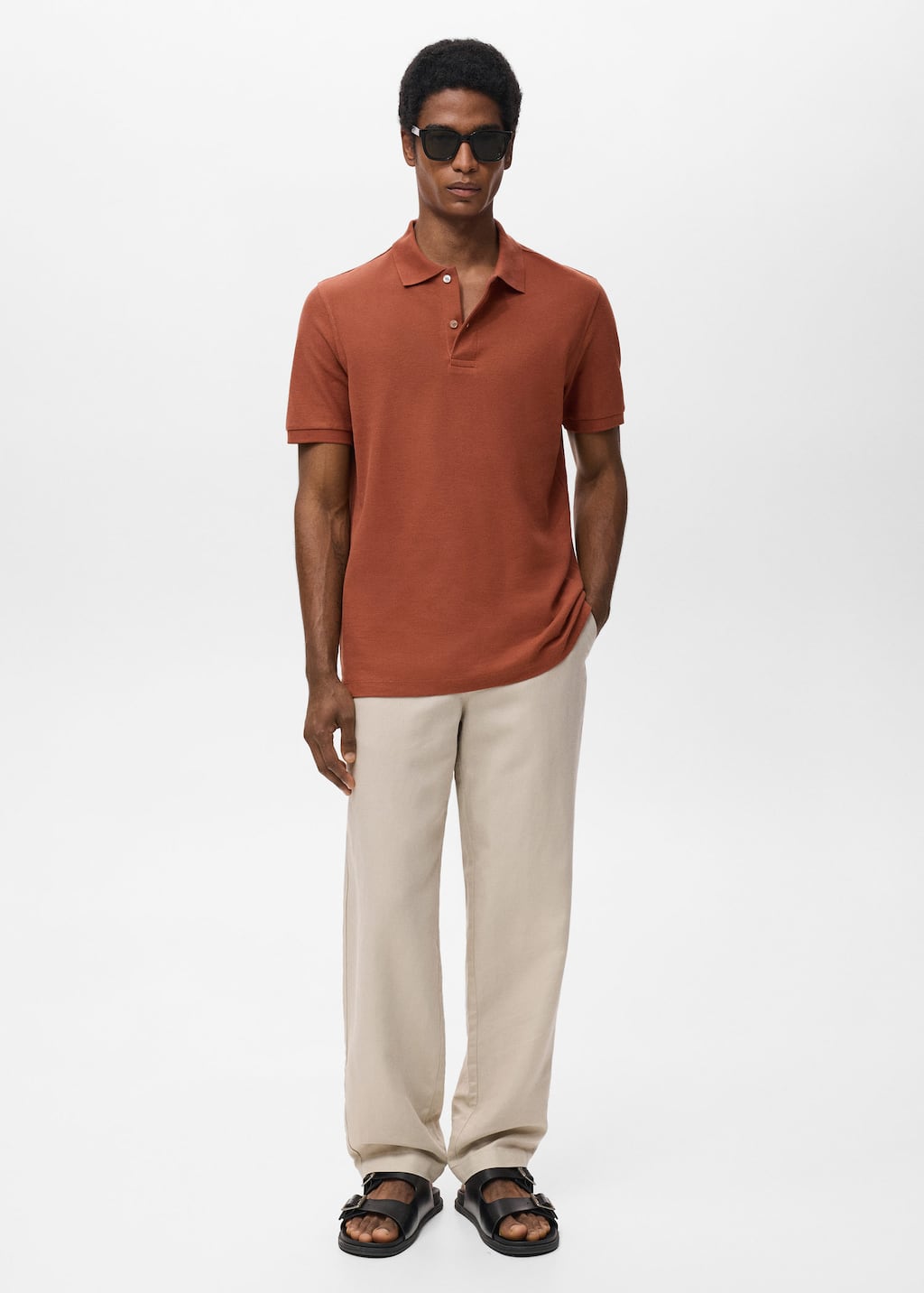 MANGO REA 17051273-28 MANGO MAN POLO SHIRT