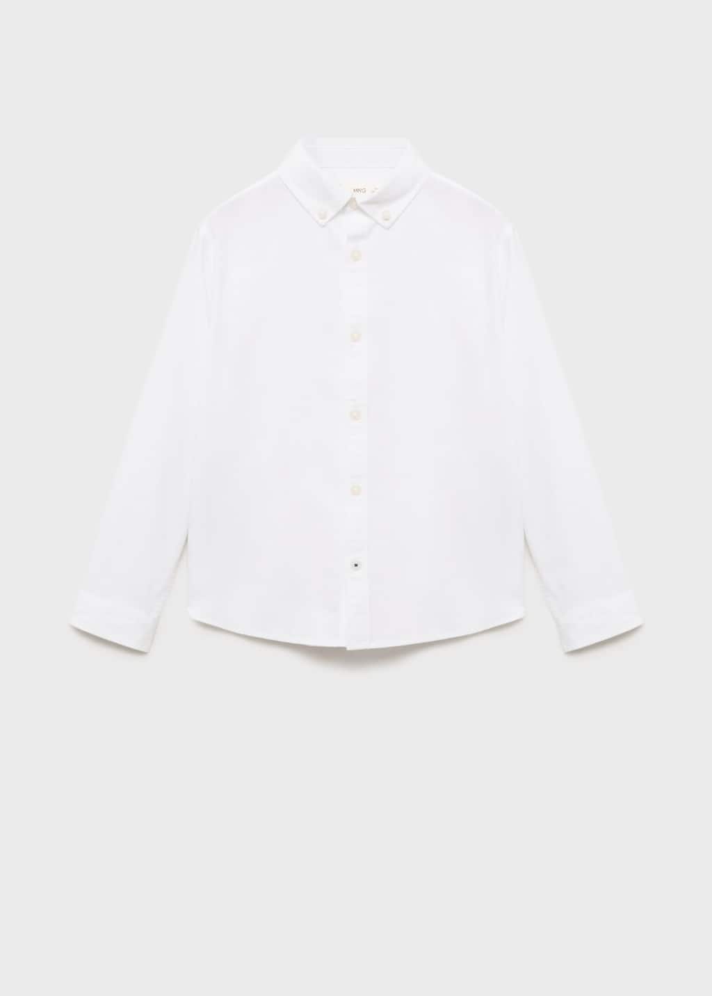 MANGO OXFORD 17051517-01 MANGO KIDS BOY SHIRT LONG SLEEVE