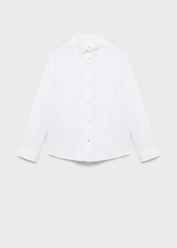 MANGO OXFORD 17051517-01 MANGO KIDS BOY SHIRT LONG SLEEVE