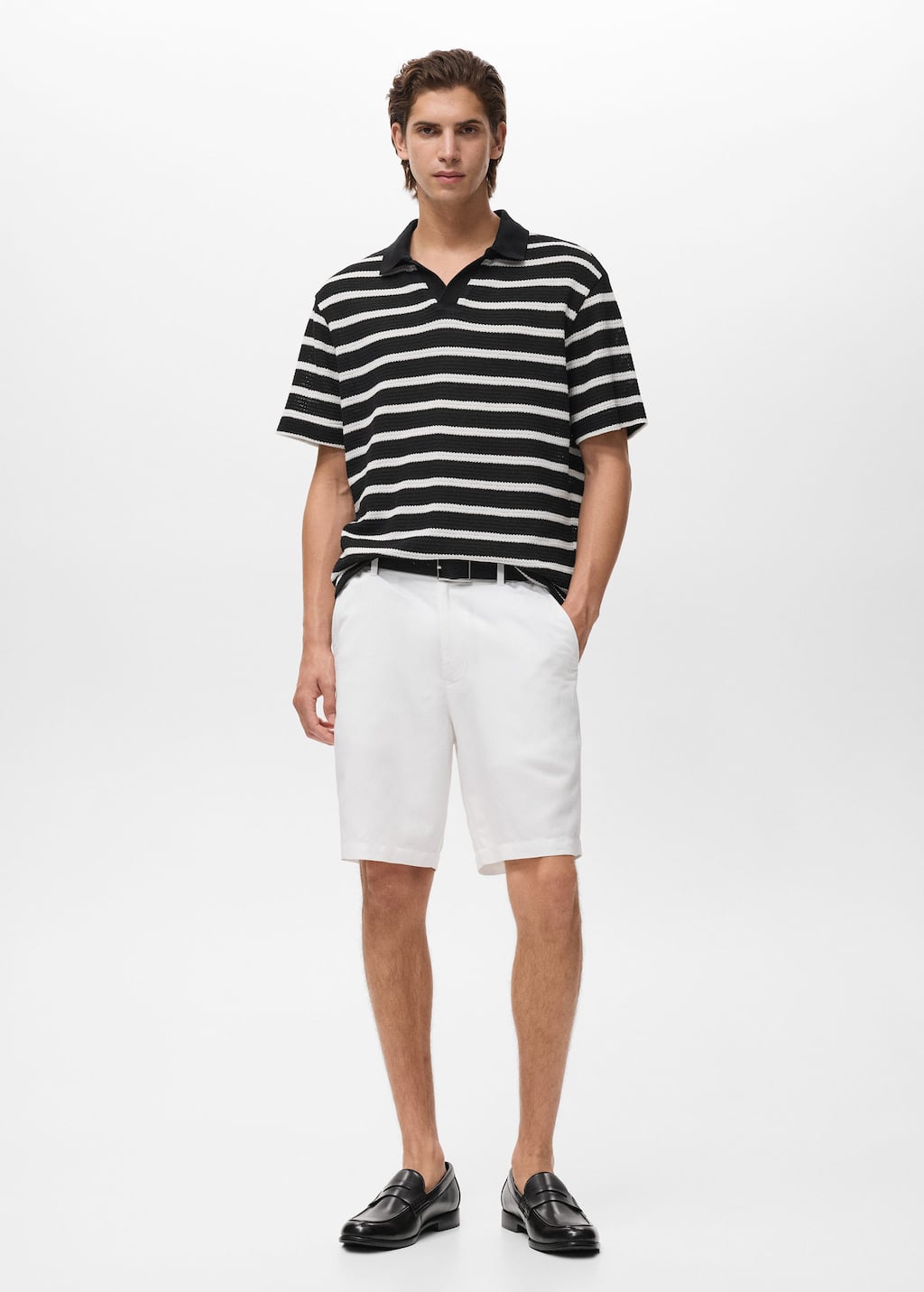 MANGO MARTE 17052923-99 MANGO MAN POLO SHIRT
