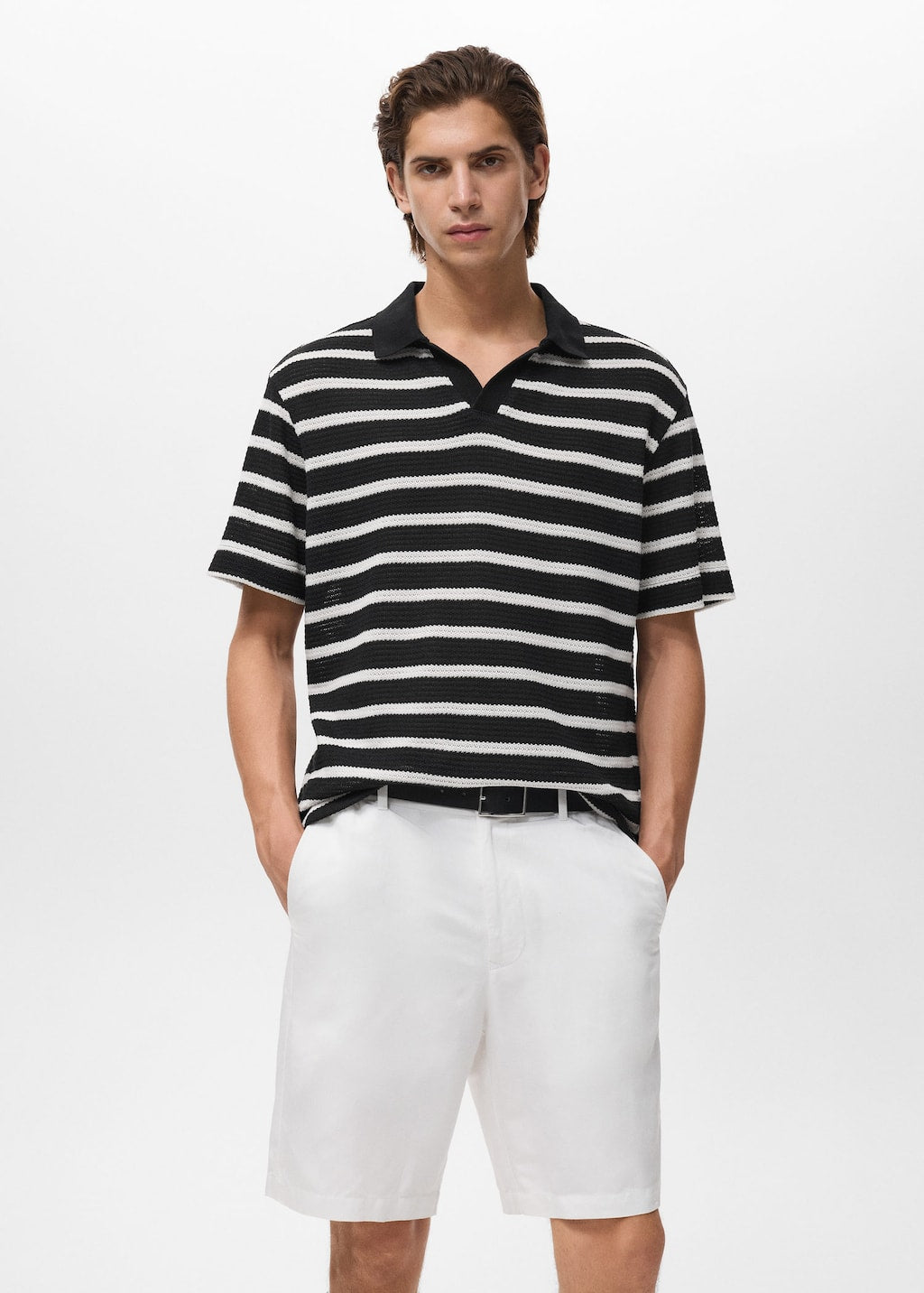 MANGO MARTE 17052923-99 MANGO MAN POLO SHIRT