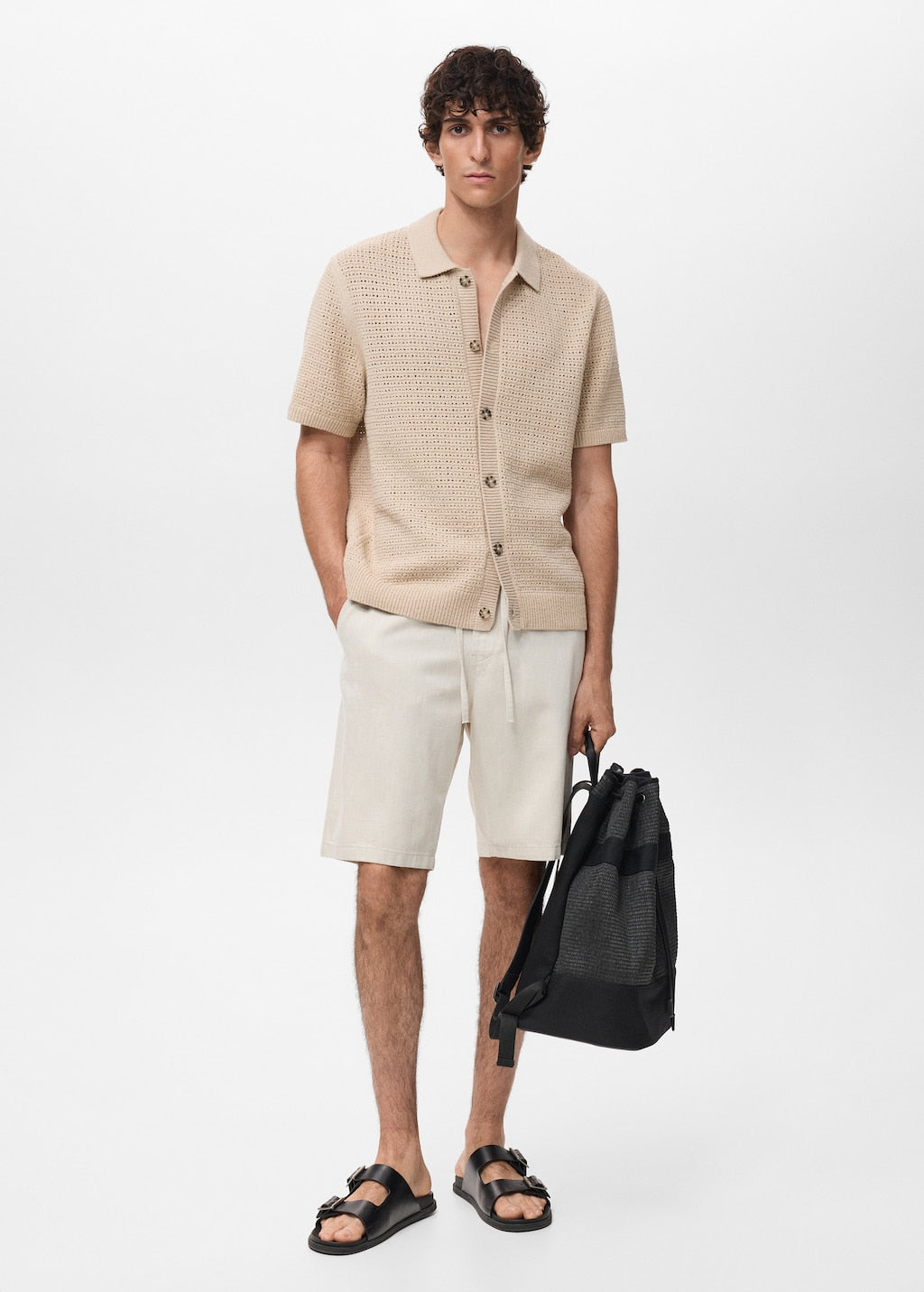 MANGO SAMU 17052930-08 MANGO MAN SHIRT SHORT SLEEVE
