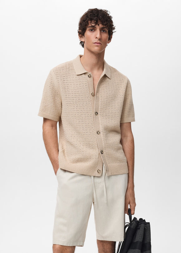 MANGO SAMU 17052930-08 MANGO MAN SHIRT SHORT SLEEVE