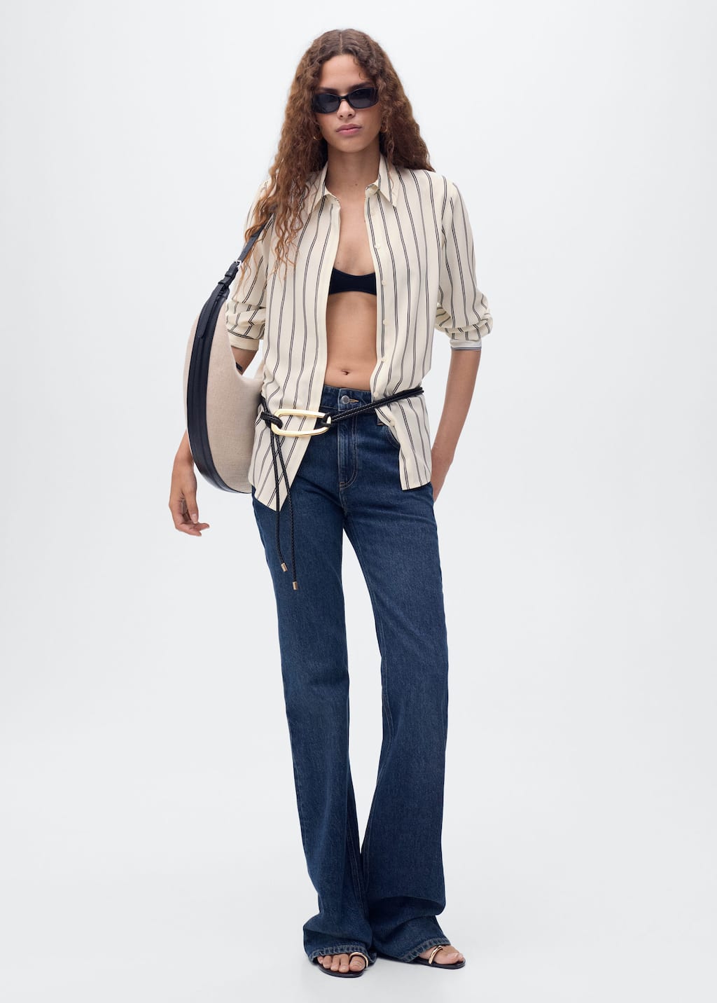 MANGO BASIC 17054079-05 MANGO WOMEN SHIRT LONG SLEEVE