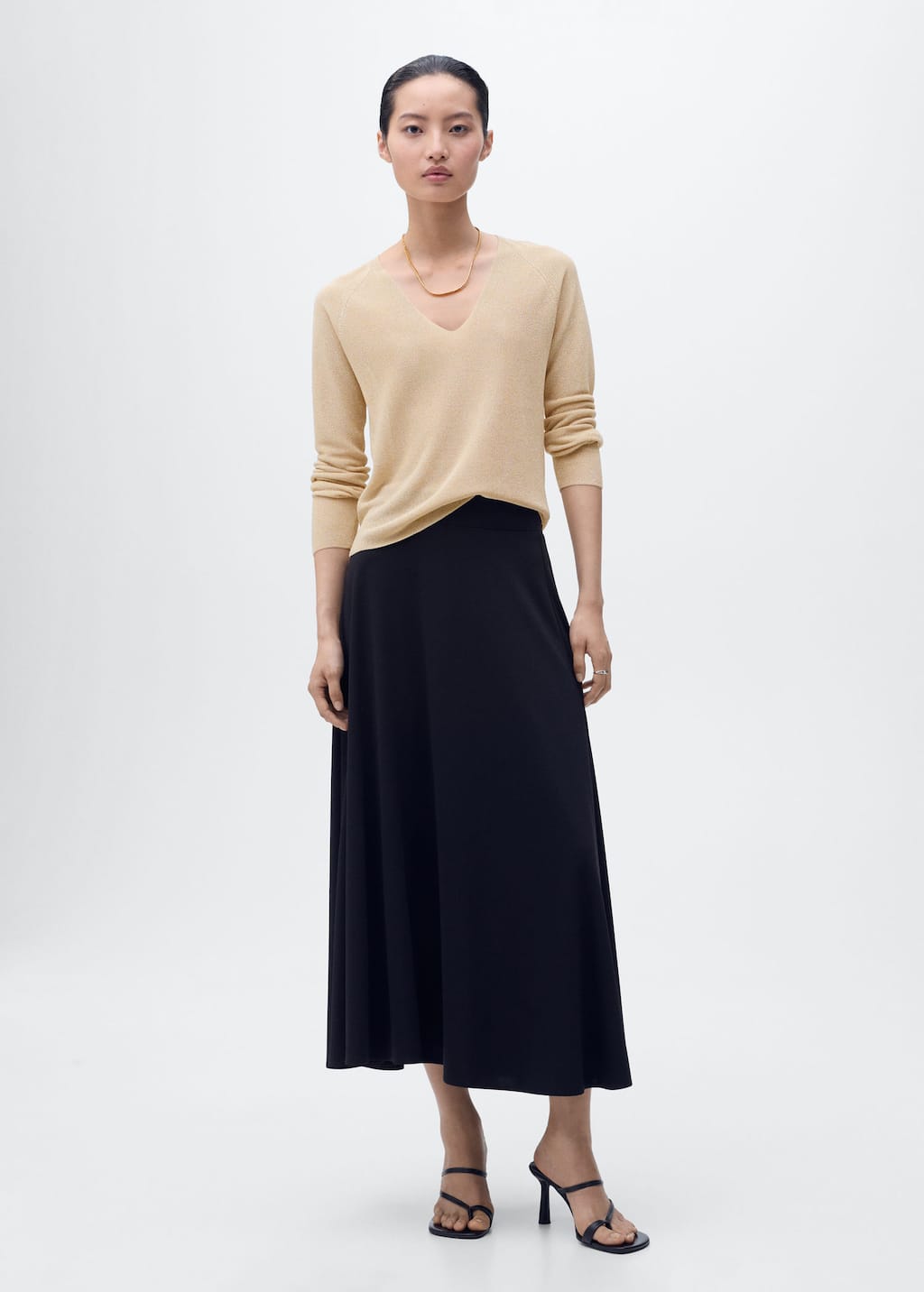 MANGO KLING 17054091-OR MANGO WOMEN SWEATER