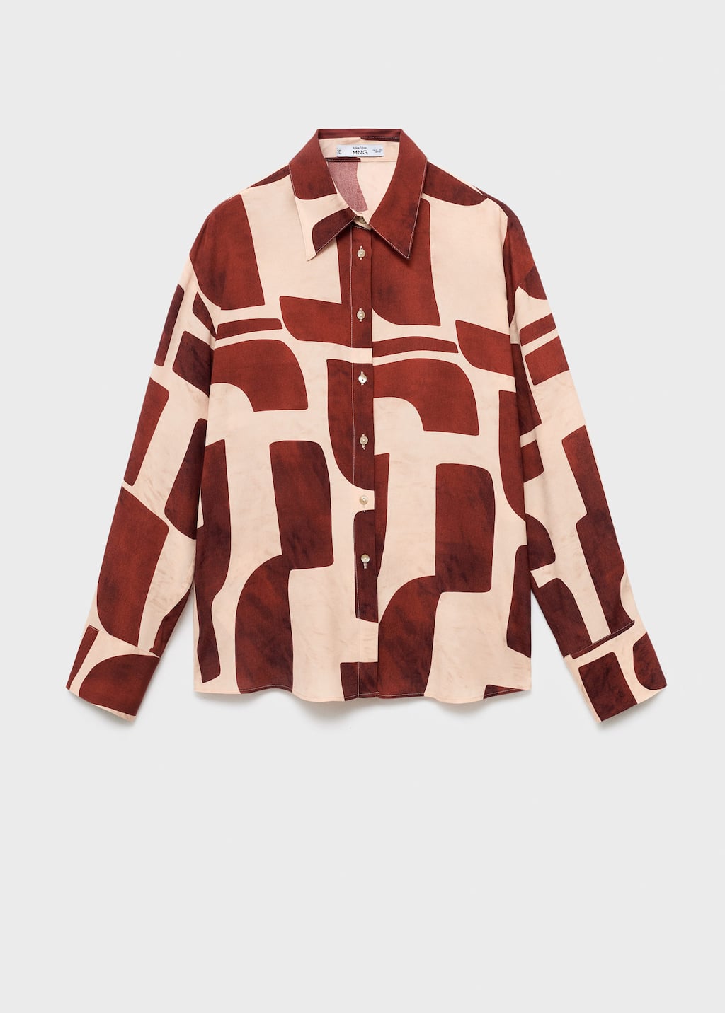 MANGO PARISI 17054144-05 MANGO WOMEN SHIRT LONG SLEEVE