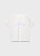 MANGO MILAN 17054419-02 MANGO KIDS GIRL T-SHIRT SHORT SLEEVE-1