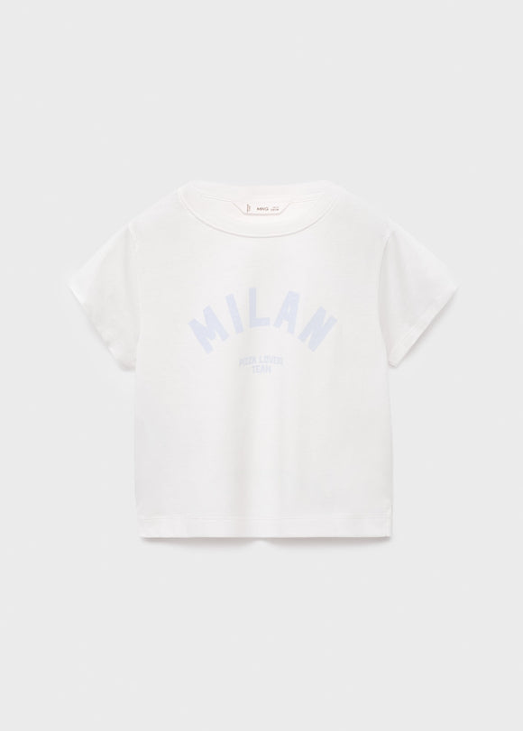 MANGO MILAN 17054419-02 MANGO KIDS GIRL T-SHIRT SHORT SLEEVE