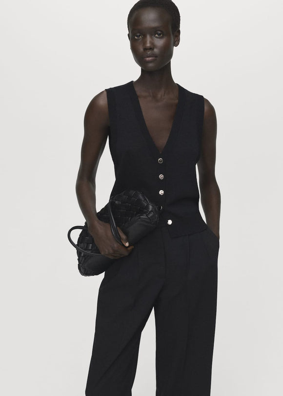 MANGO CRISTI 17054422-99 MANGO WOMEN TROUSER