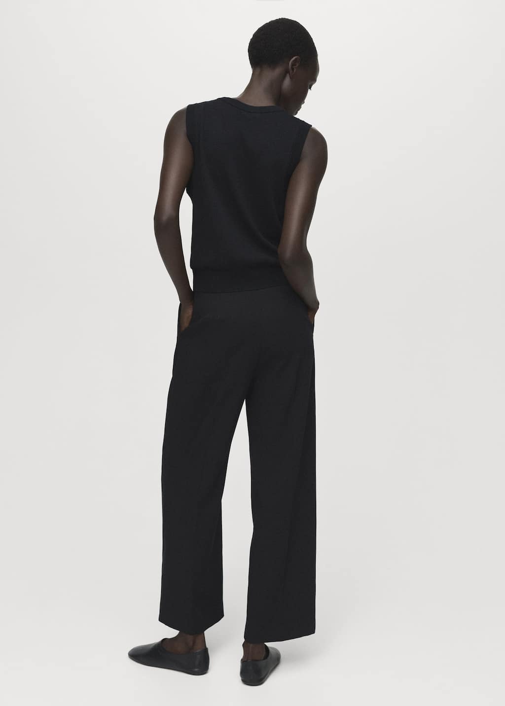 MANGO CRISTI 17054422-99 MANGO WOMEN TROUSER