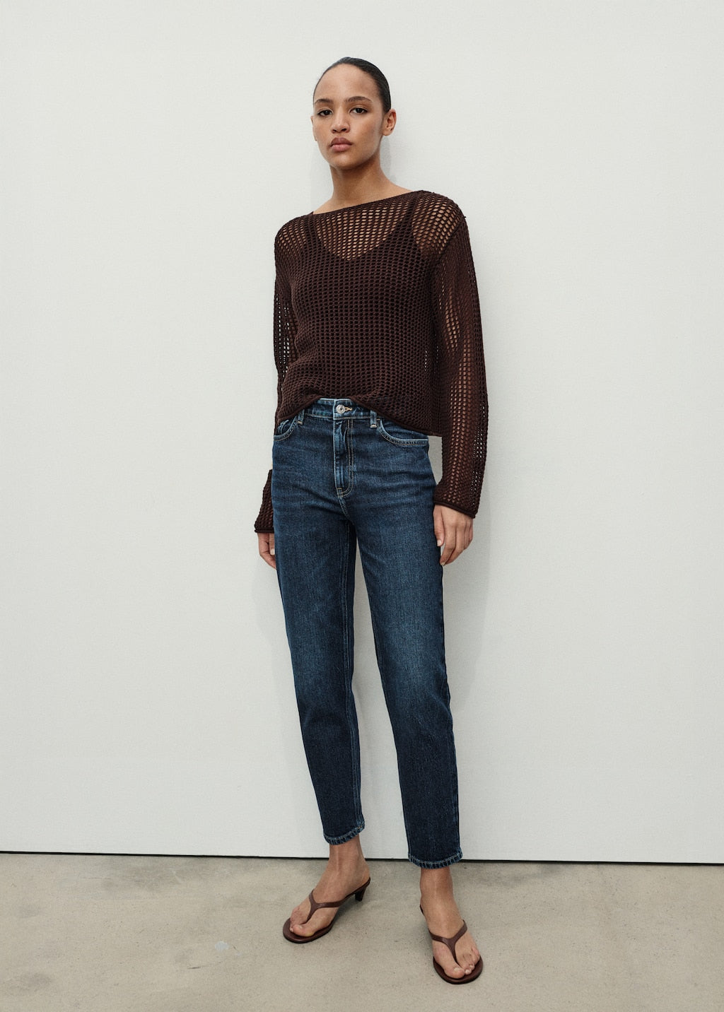 MANGO NEWMOM 17054423-TO MANGO WOMEN DENIM JEANS
