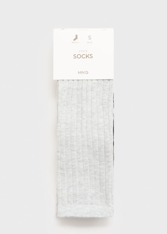 MANGO RIBLONG 17054433-56 MANGO KIDS GIRL SOCK